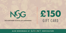 Load image into Gallery viewer, A £150 gift card for The Northern School Of Gardening&#39;s gardening workshops.

